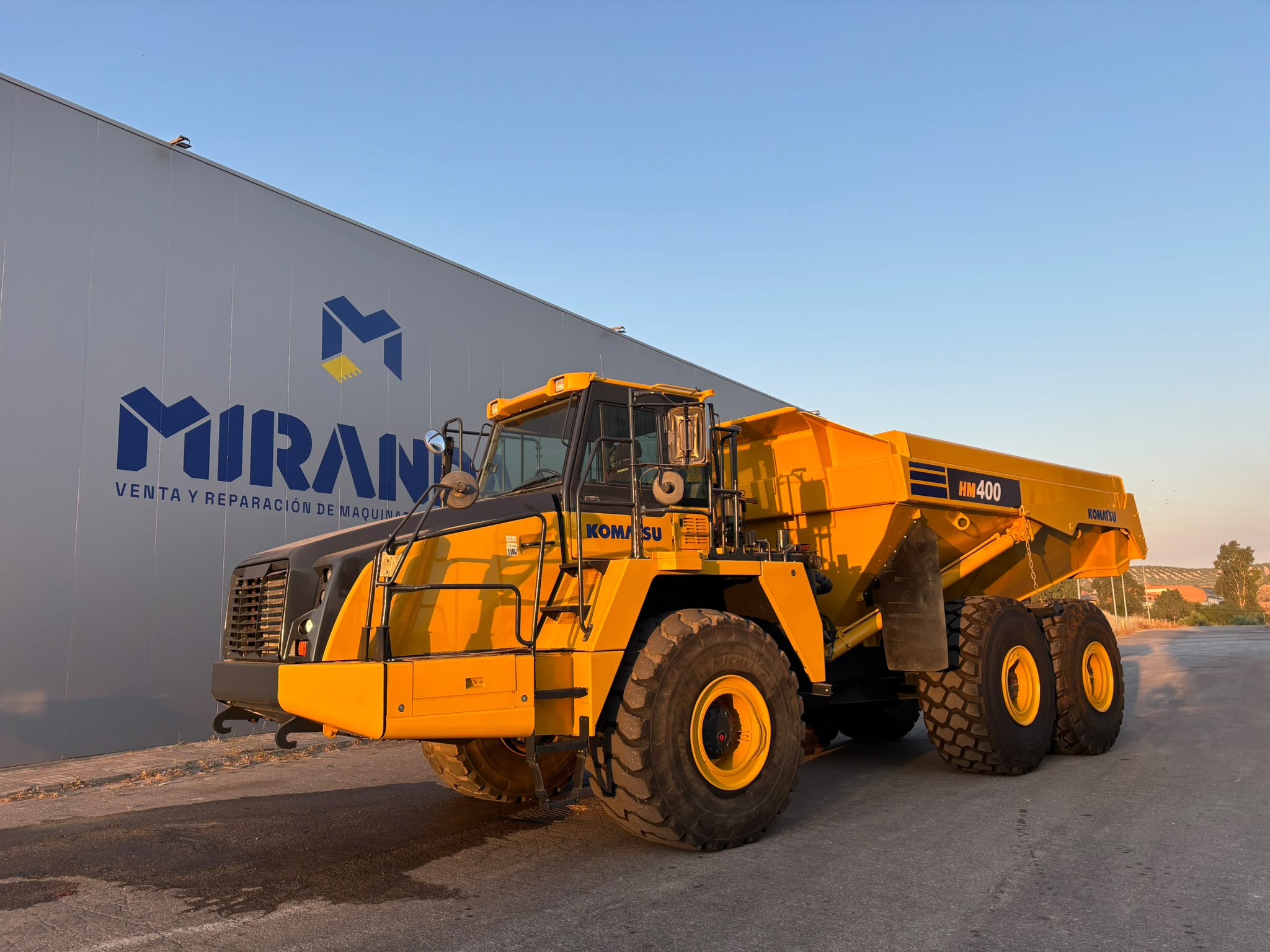DUMPER ARTICULADO KOMATSU HM400-3